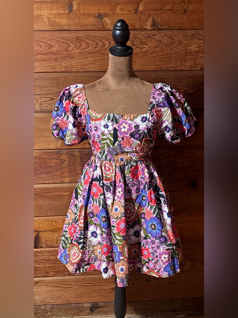 FOREVER 21 FLORAL MINI DRESS